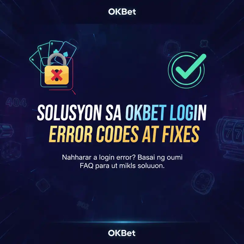 OKBet Login Account Troubleshooting Guide